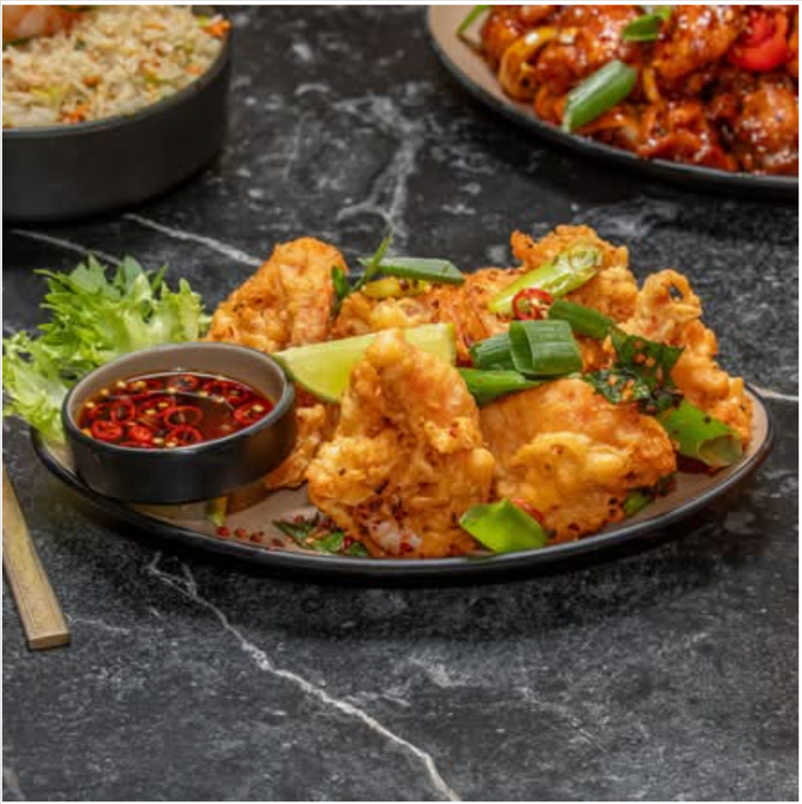 Seafood menu